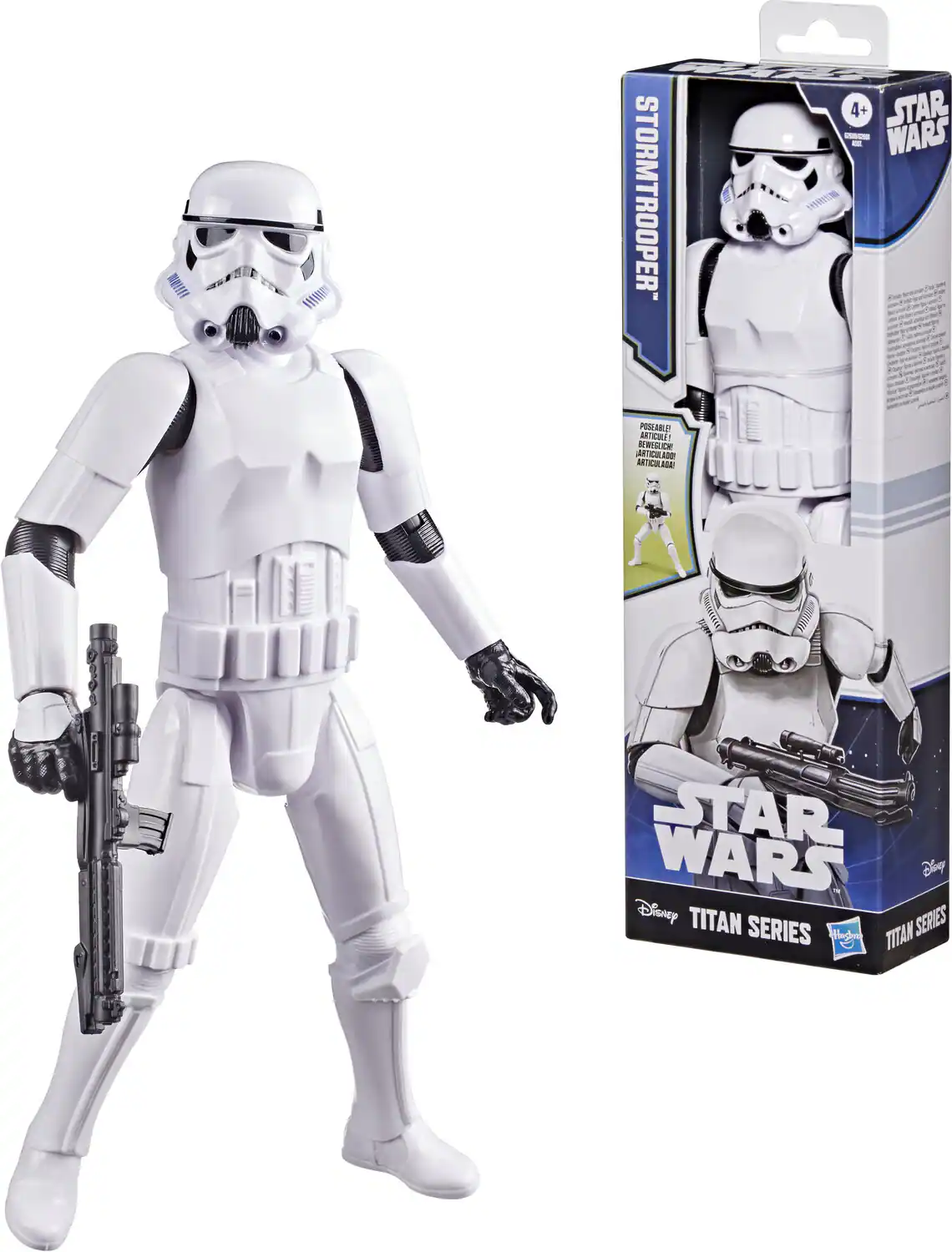 Star Wars - Titan Series - 12" Stormtrooper Action Figure - COLLECTIBLES