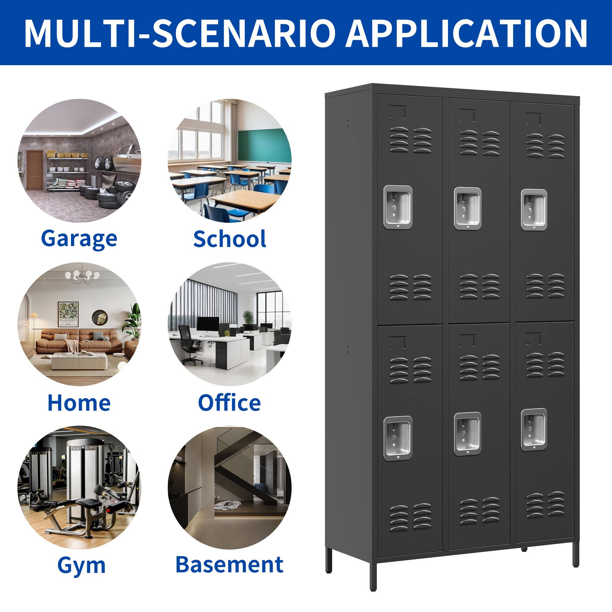 MULTI-SCENARIO APPLICATION

- Garage
- School
- Home
- Office
- Gym
- Basement