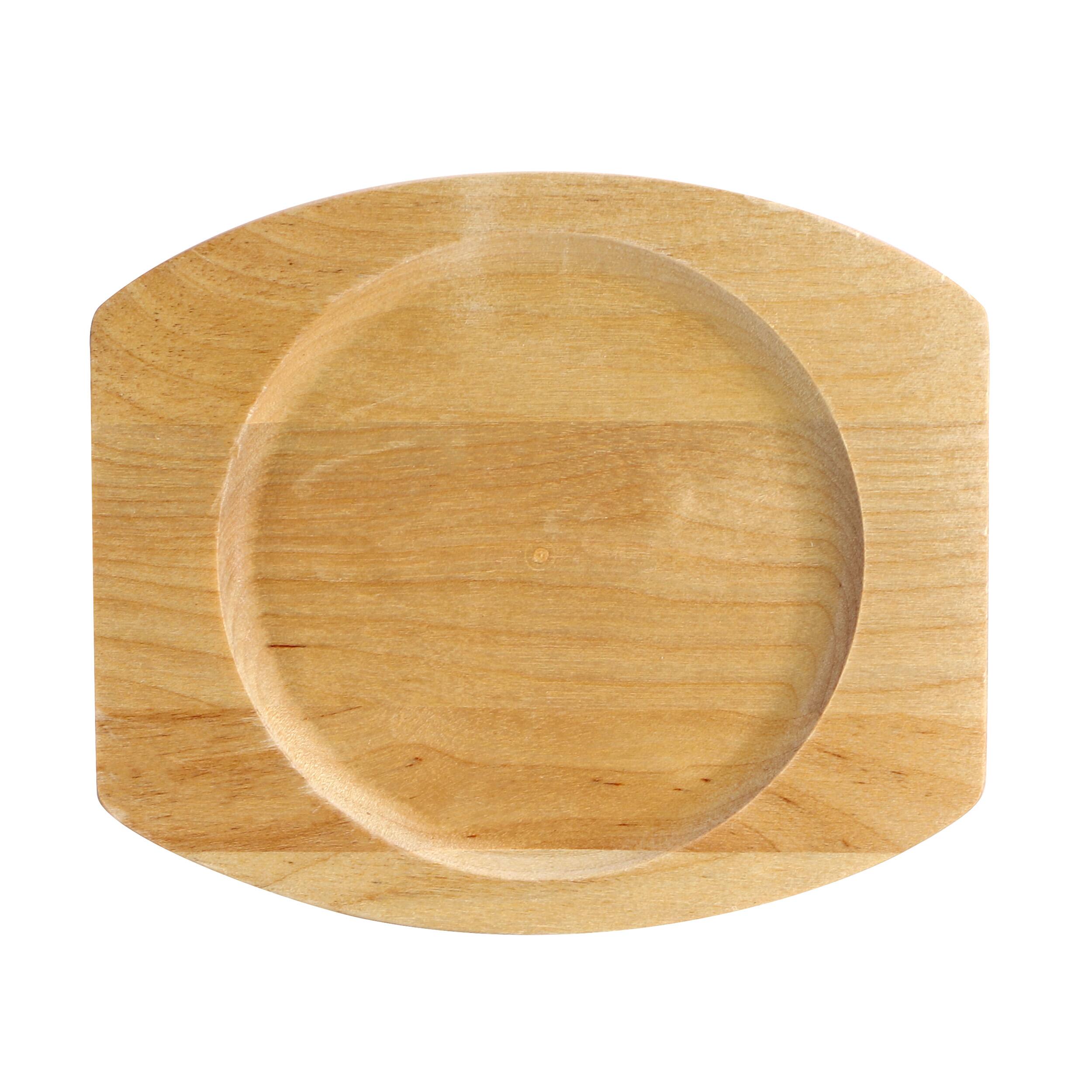 Alt View 5. MegaChef - MegaChef 4 Piece Cast Iron 8 Ounce Mini Dutch Oven with Wood Tray - Black.