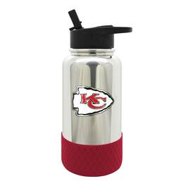 Great American Products - Kansas City Chiefs 32oz. Team Color Chrome Hydration Bottle - Multicolor
