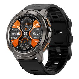 KOSPET - P-TS003-B TANK T3 Special Edition 1.43-In. AMOLED Smartwatch with Stainless Steel Band (Black) - Black - (2025)