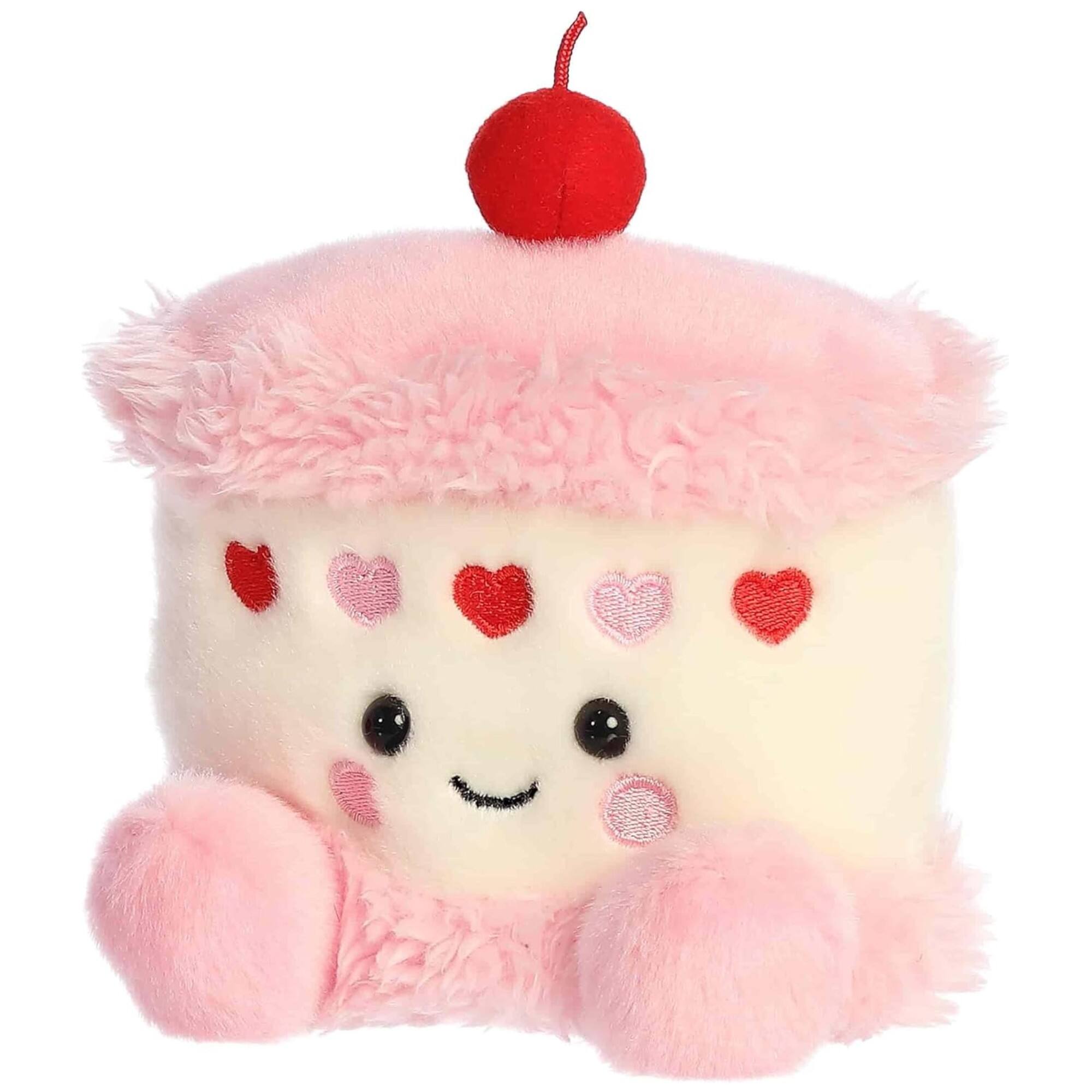 Alt View 4. Aurora - Aurora Adorable Palm Pals Jubi Heart Cake Stuffed Animal - Assorted Pre-Pack.