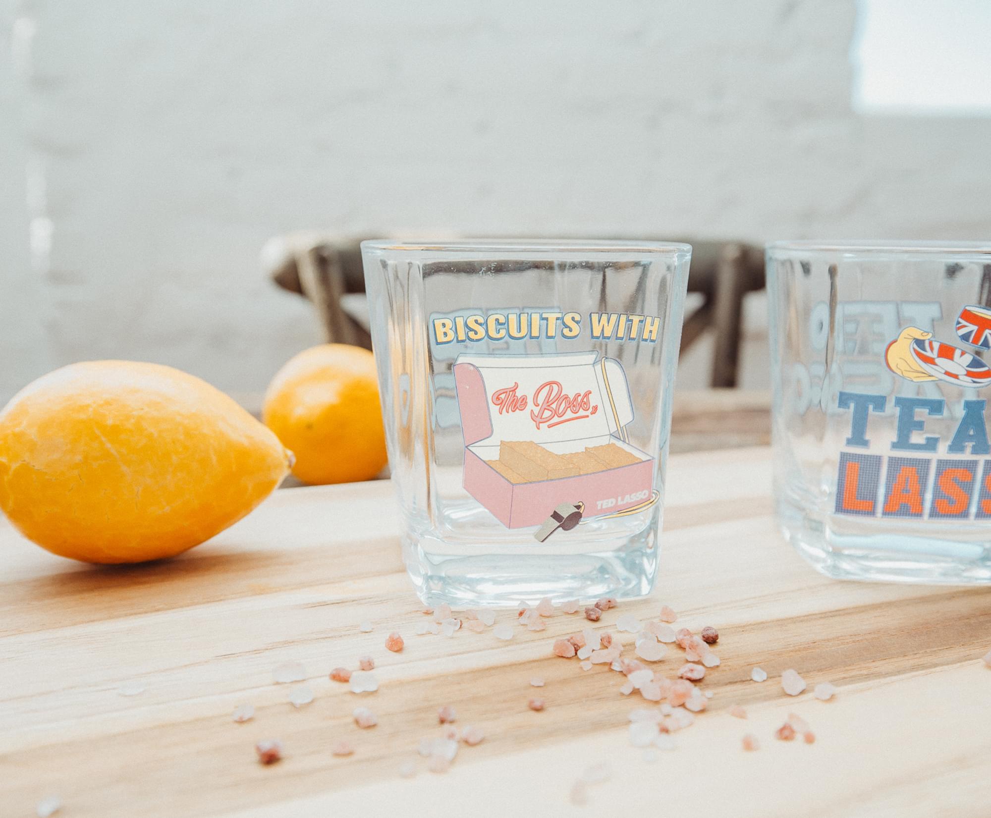 BISCUITS WITH  
The Boss  
TED LASSO  

TEA  
LASSO