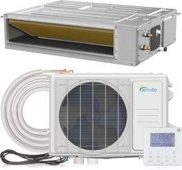 Senville - 24000 BTU Ceiling Cassette Air Conditioner - Heat Pump - SENA/24HF/IC - White