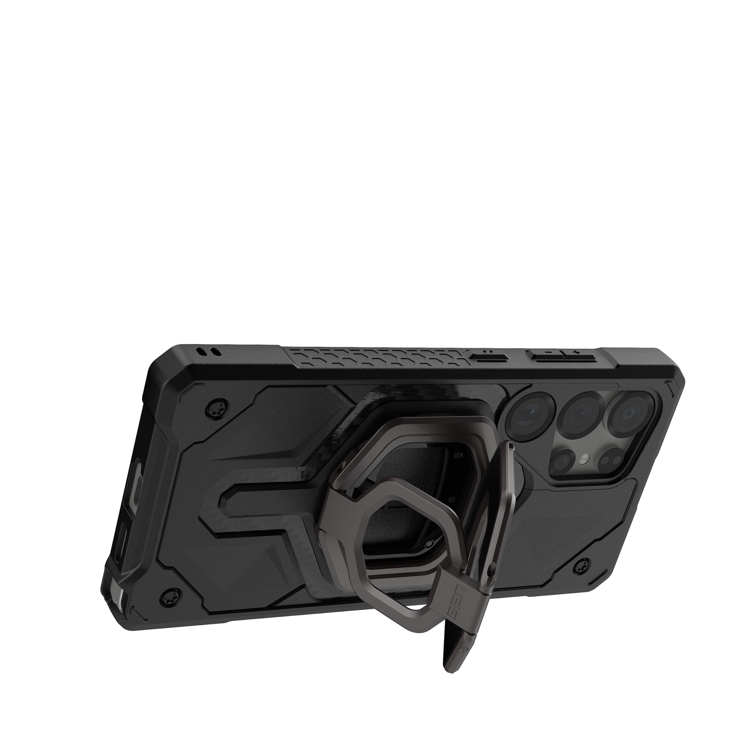 Alt View 6. UAG - UAG Magnetic Ring Stand Monarch Mag2 w/Built-in Bottle Opener - Ultra-Strong Double Magnet MagSafe Compatible - GUNMETAL - Gunmetal.