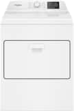 Whirlpool - 7.0 Cu. Ft. Gas Dryer with Adaptive Dry - Vented Matching - White