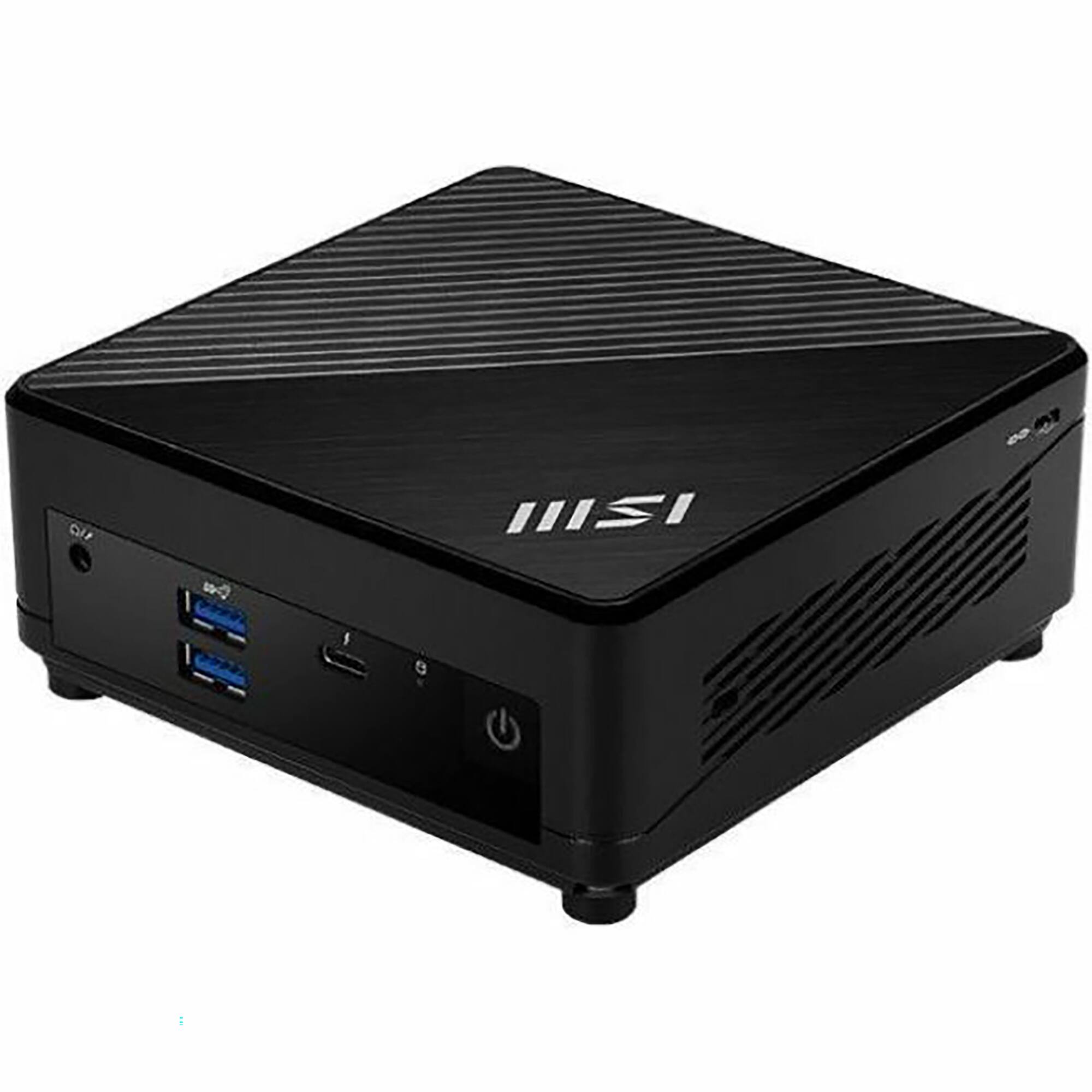 Left. MSI - Cubi 5 Desktop - Intel Core i5-1235U - 16GB Memory - 1TB SSD - Black.