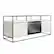 Angle. Ameriwood Home - Camley Electric Fireplace TV Stand/Console - Plaster.