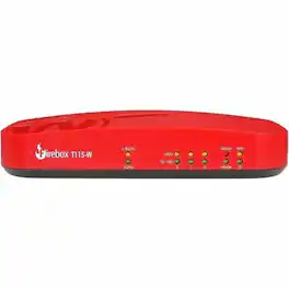 WatchGuard - Firebox T115-W Network Security/Firewall Appliance - Policy Management - 3 Port - Gigabit Ethernet - 1.02 - Black