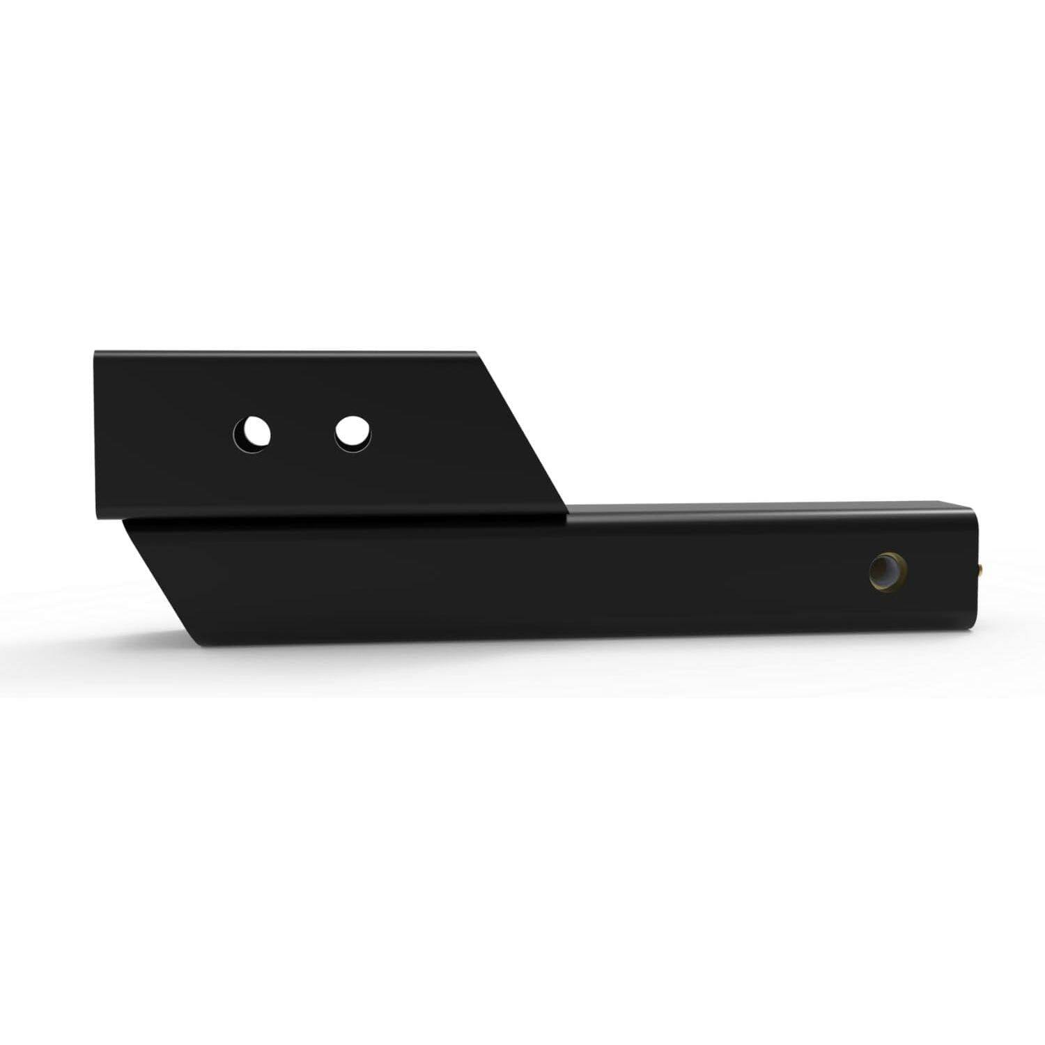 Alt View 1. Saris - 2" Adjustable Hitch Extender Expand 8–10" Anti-Wobble 250 lb Capacity for Trailers - Black.