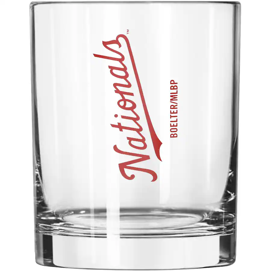 Logo Brands Washington Nationals 14oz Game Day Rocks Glass Multicolor logo-brands-washington-nationals-14oz-game-day-rocks-glass-multicolor
