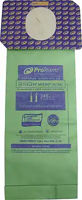 ProTeam INTERCEPT MICRO FILTERS
to maintain a valid vacuum warranty
11 248 g
ProForce and ProCare Uprights
NO COLLECTION
NO LIQUID
QUESTIONS? CALL 666.865.2168
BROOKLYN, NY 11205