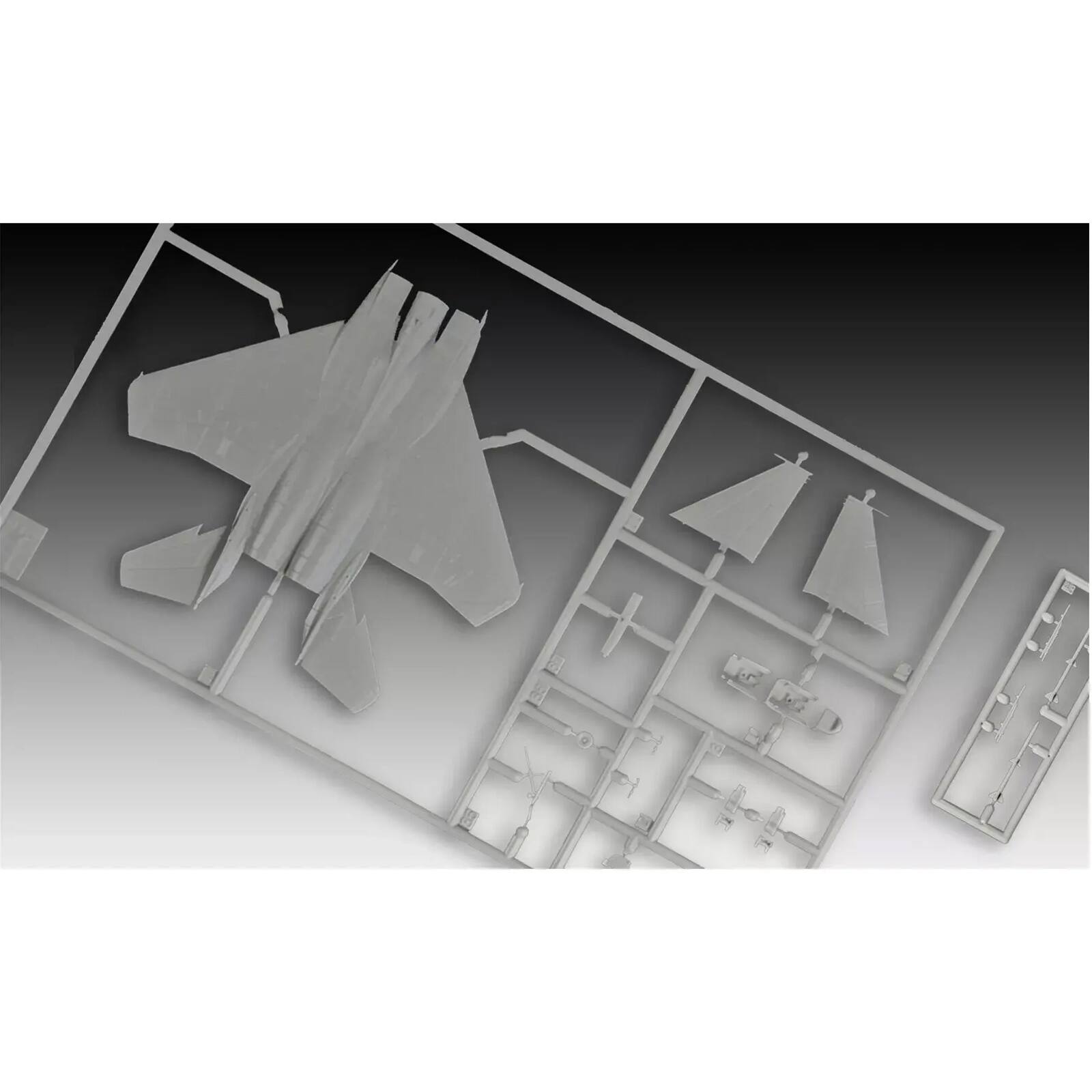 Alt View 5. Revell - Level 4 Model Kit F-15E Strike Eagle Aircraft All-Included Kit 1/72 Scale Model by Revell.