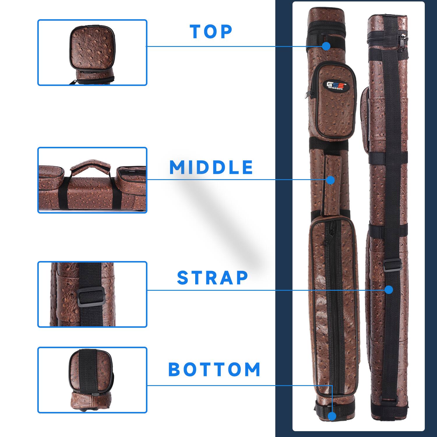 TOP: Top
MIDDLE: Middle
STRAP: Strap
BOTTOM: Bottom