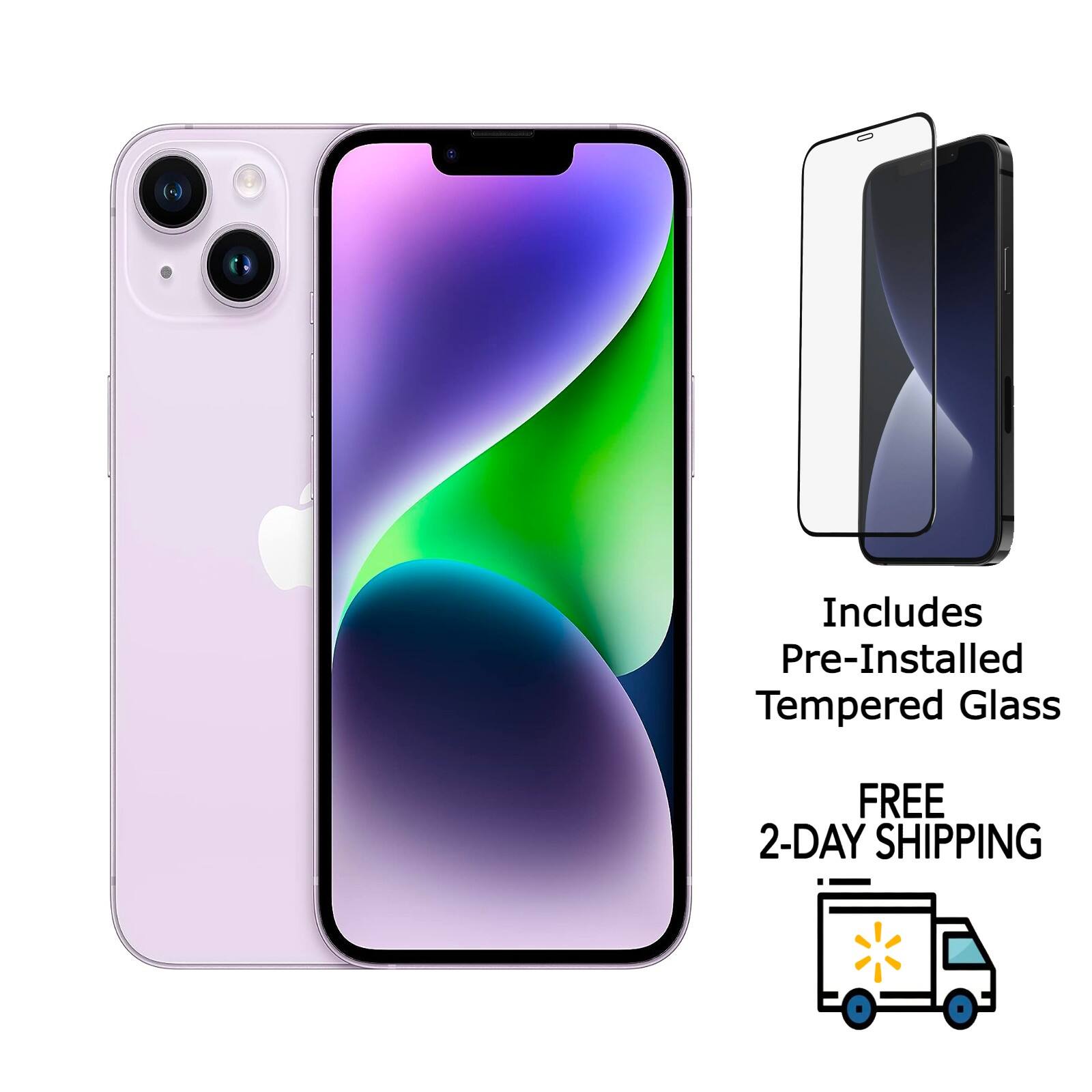 Includes Pre-Installed Tempered Glass  
FREE 2-DAY SHIPPING