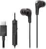 Front. JVC - In-Ear Headphones HAFR9UCB - Black.
