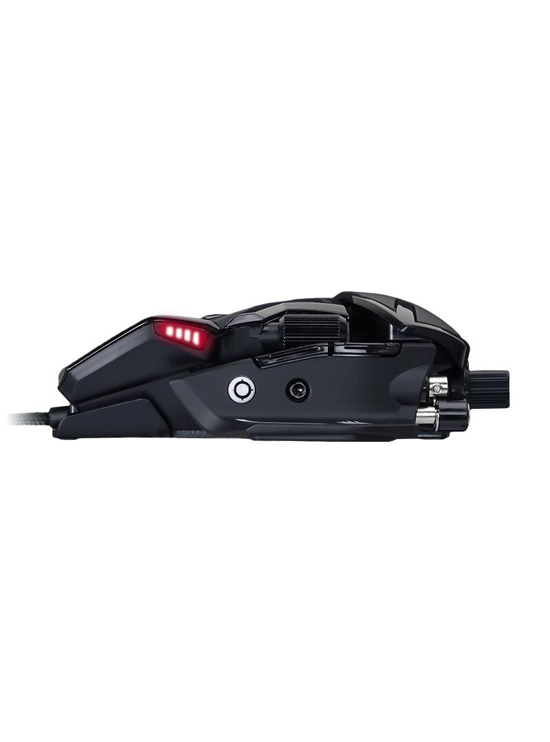 Alt View 4. Mad Catz - Mad Catz - R.A.T. 8+ Fully Adjustable Gaming Mouse with Superior 16000 DPI Sensor 50 Million Clicks - Wired - Black - BLACK.