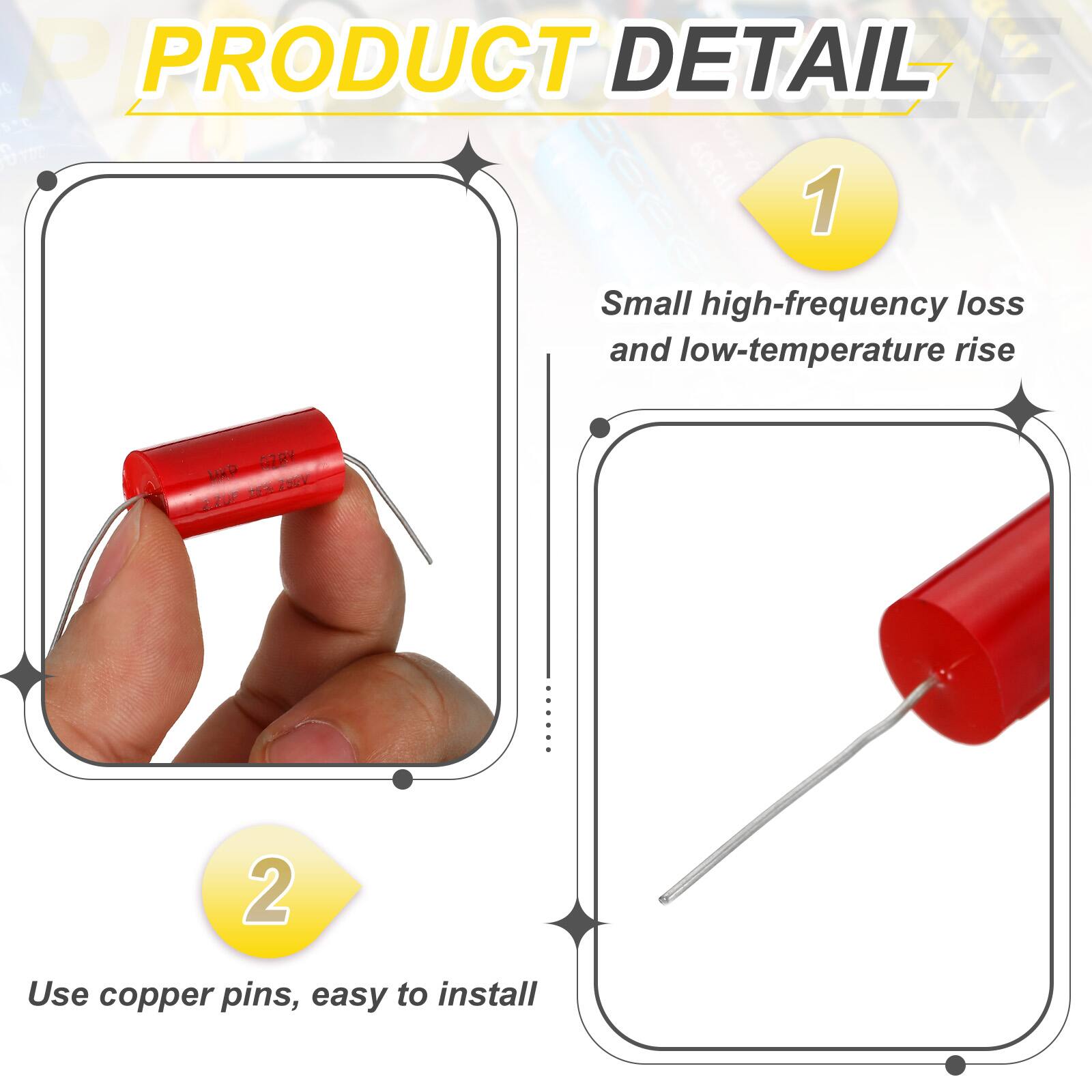 **PRODUCT DETAIL**

1. Small high-frequency loss and low-temperature rise

2. Use copper pins, easy to install