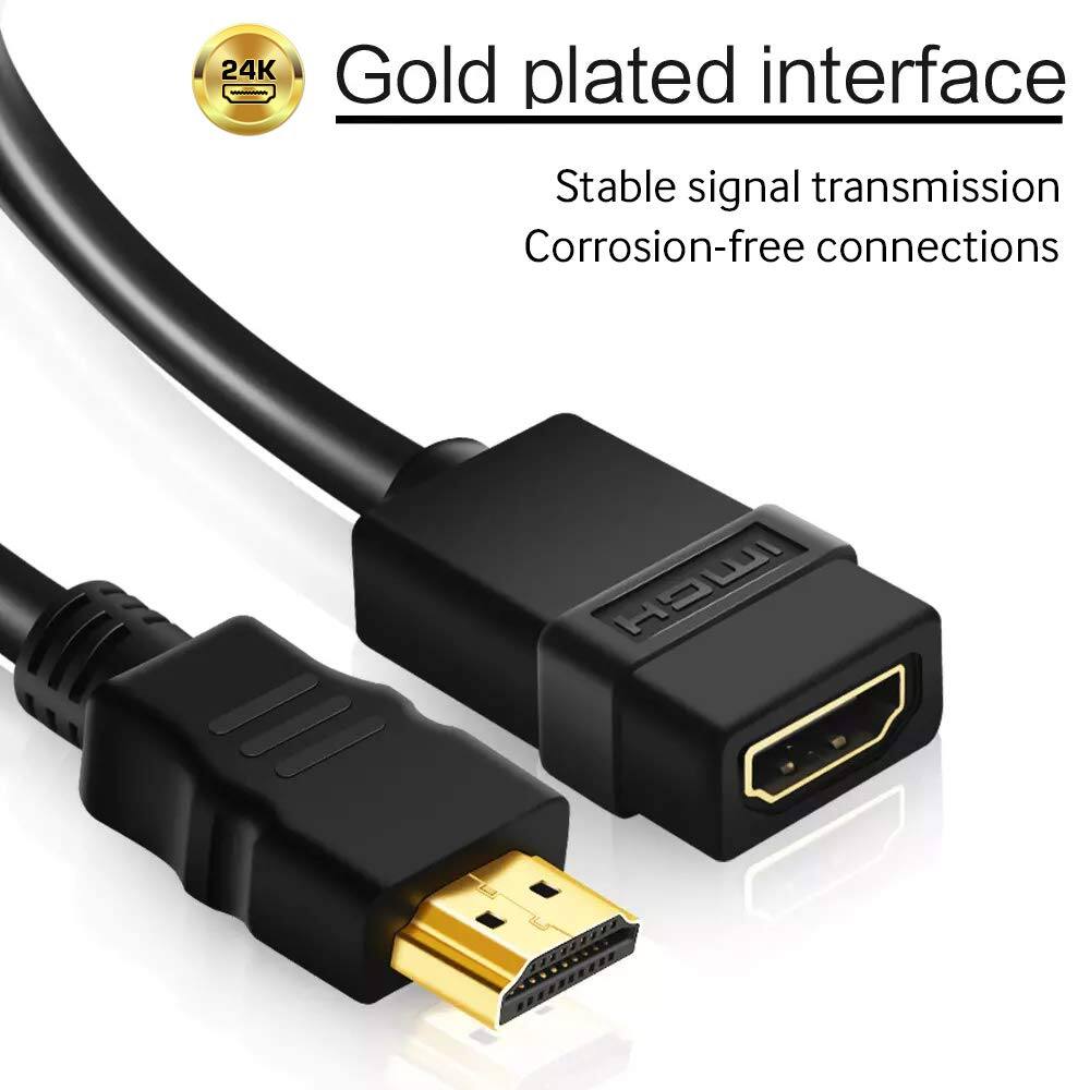 24K Gold plated interface  
Stable signal transmission  
Corrosion-free connections