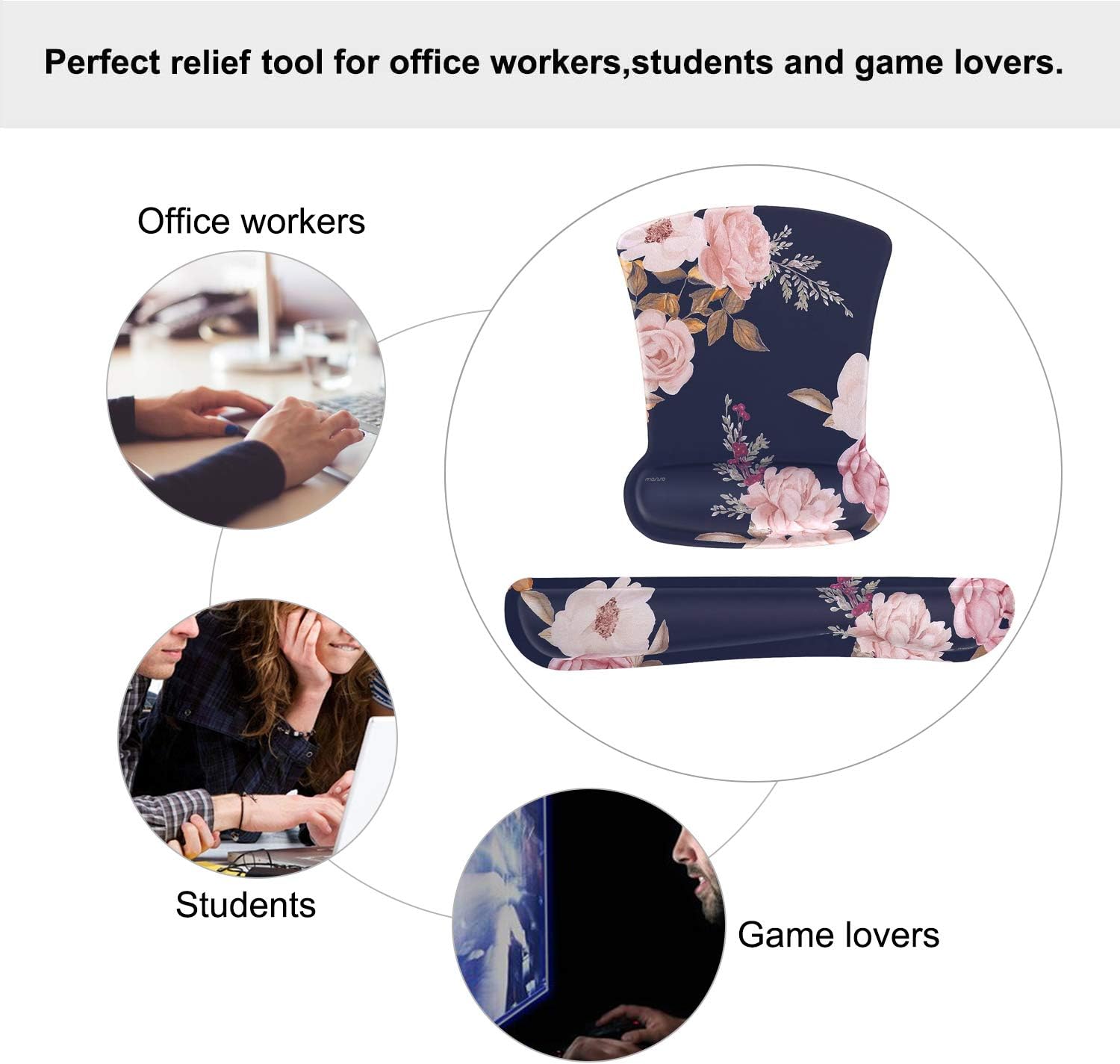 Perfect relief tool for office workers, students and game lovers.

Office workers

Students

Game lovers