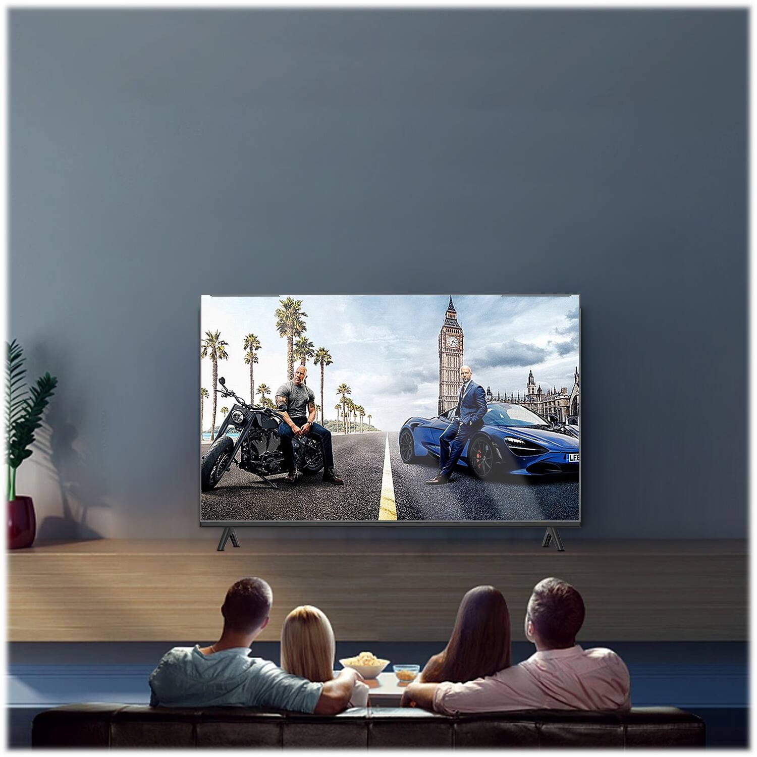 Alt View 14. SaharaCase - ZeroDamage 77" TV Screen Protector - Clear.