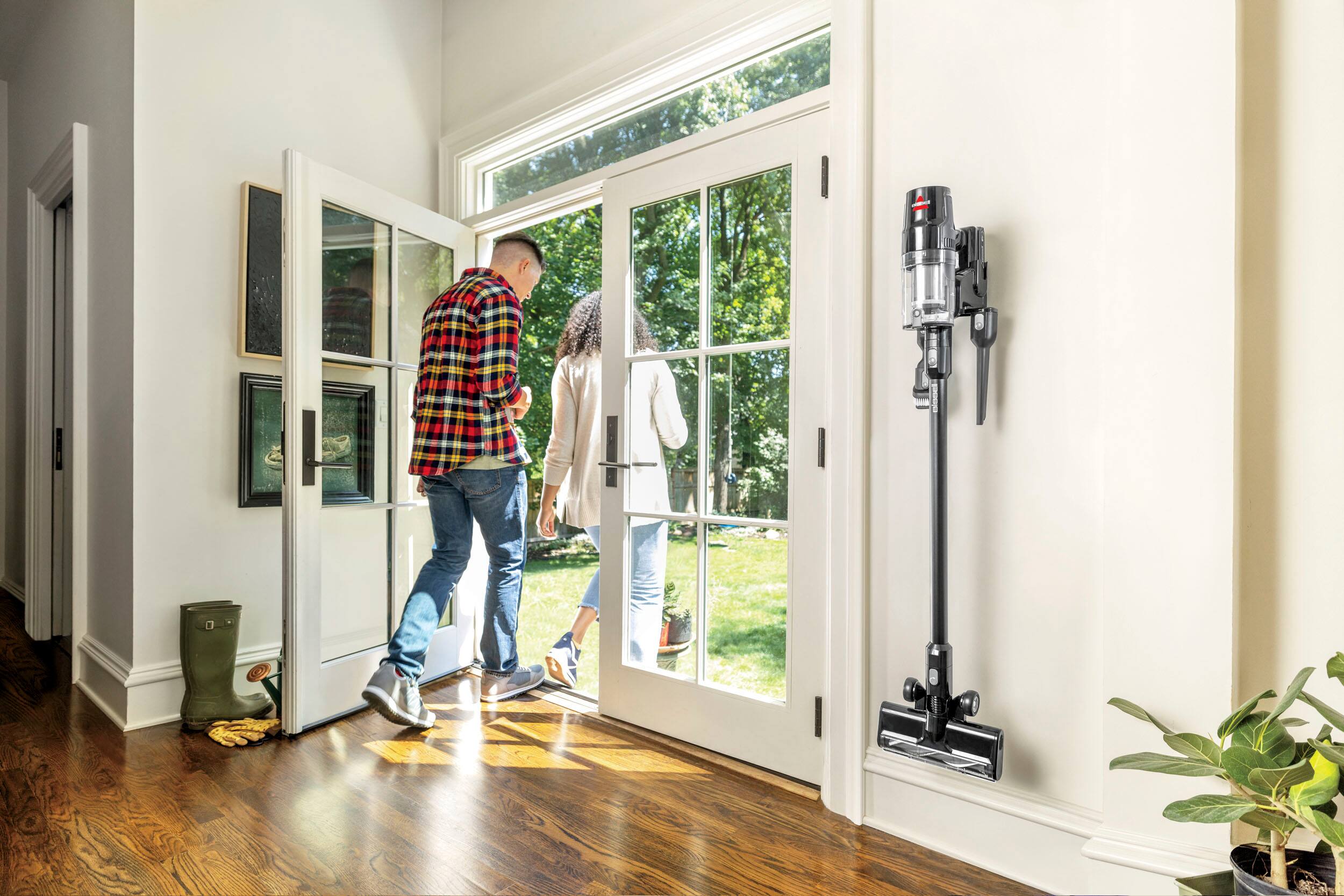 Alt View 19. BISSELL - Cleanview® XR 200W Stick Vacuum - Black with silver accents.