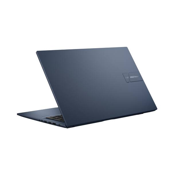 Back. ASUS - Vivobook 17.3" FHD Laptop, Intel Core 5 120U, 16GB RAM, 512GB SSD, Windows 11 Home - Quiet Blue.