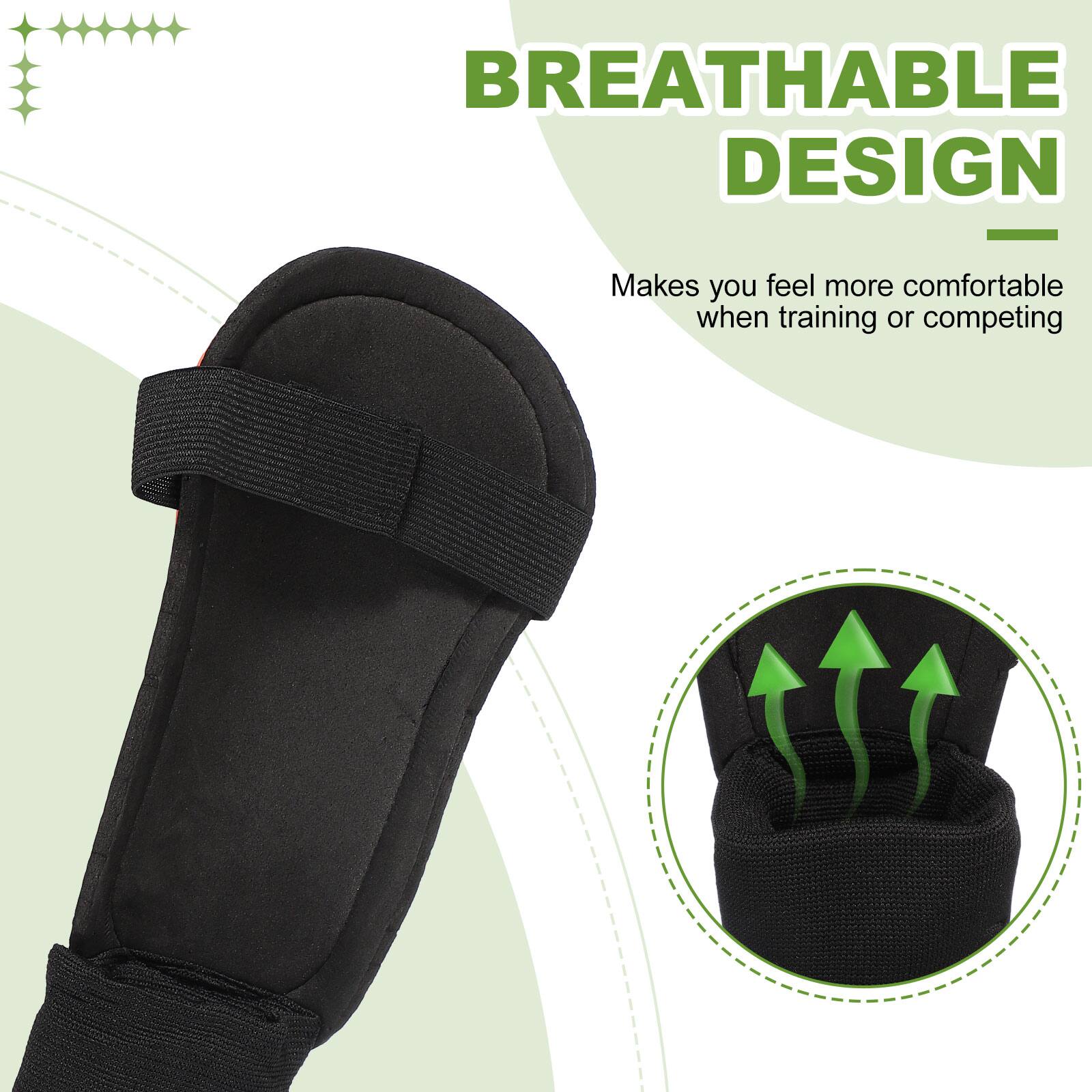 BREATHABLE DESIGN  
Makes you feel more comfortable when training or competing