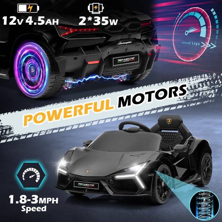 12v 4.5AH  
2*35w  
POWERFUL MOTORS  
1.8-3MPH Speed  
Speed Up >>>