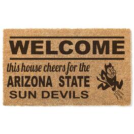 Jardine - Arizona State Sun Devils 18" x 30" Welcome Doormat - Brown