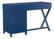 Alt View Zoom 11. Linon Home Décor - Penrose Four-Drawer Side Storage Desk - Navy Paint / Silver Hardware.