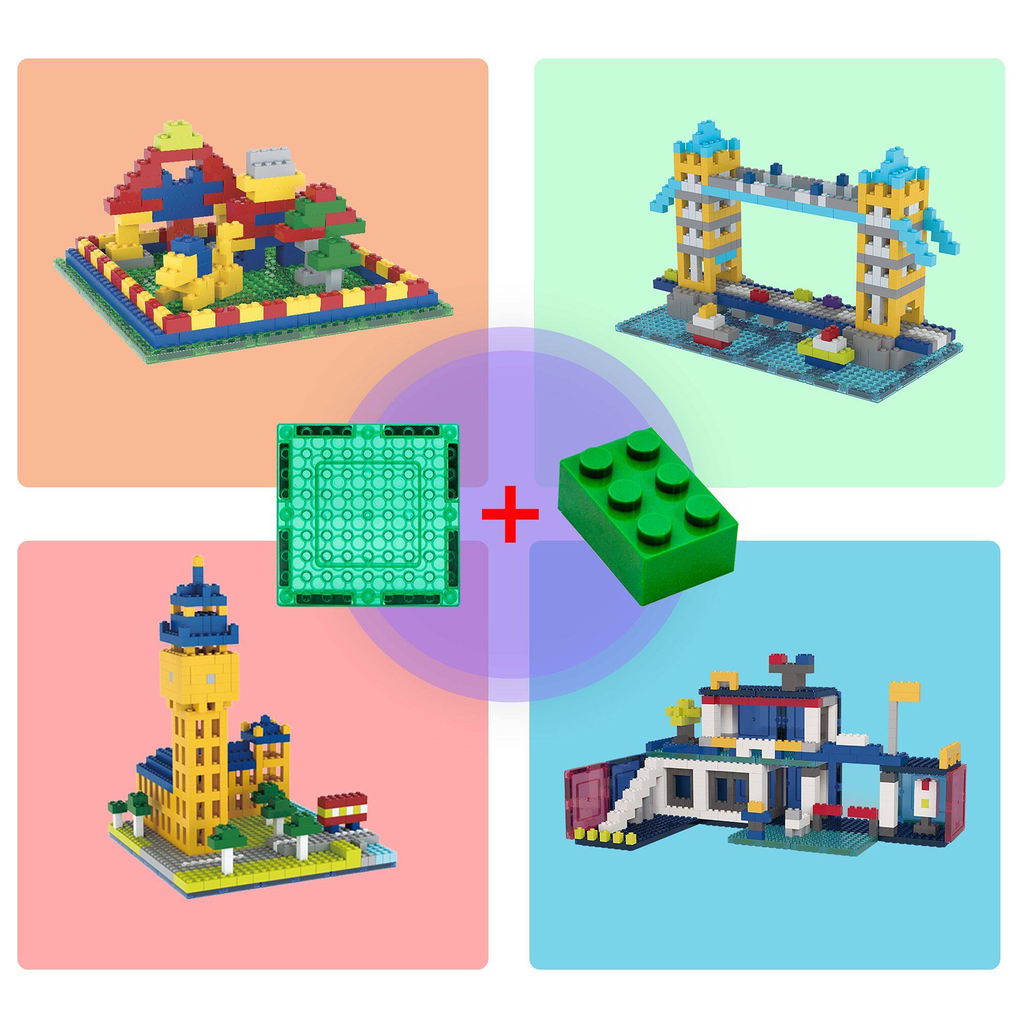 Alt View 6. PicassoTiles - PICASSO-TILES Magnetic Bricks for Kids, 1016PCS Magnet Tiles Construction STEM Building Blocks Educational Toy - Multicolor.