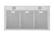 Alt View 5. Hauslane - Hauslane WM-530 Base 36-in Convertible Stainless Steel Wall-Mounted Range Hood (Charcoal Filters Included) - Silver.