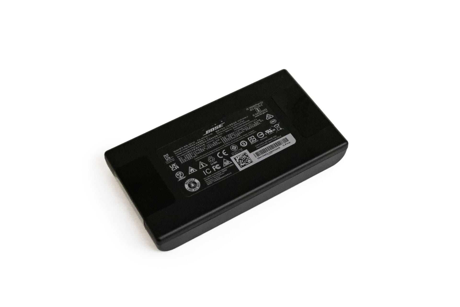 Alt View 1. Bose - Accessory Battery for S1 Pro+ PA System - Black.