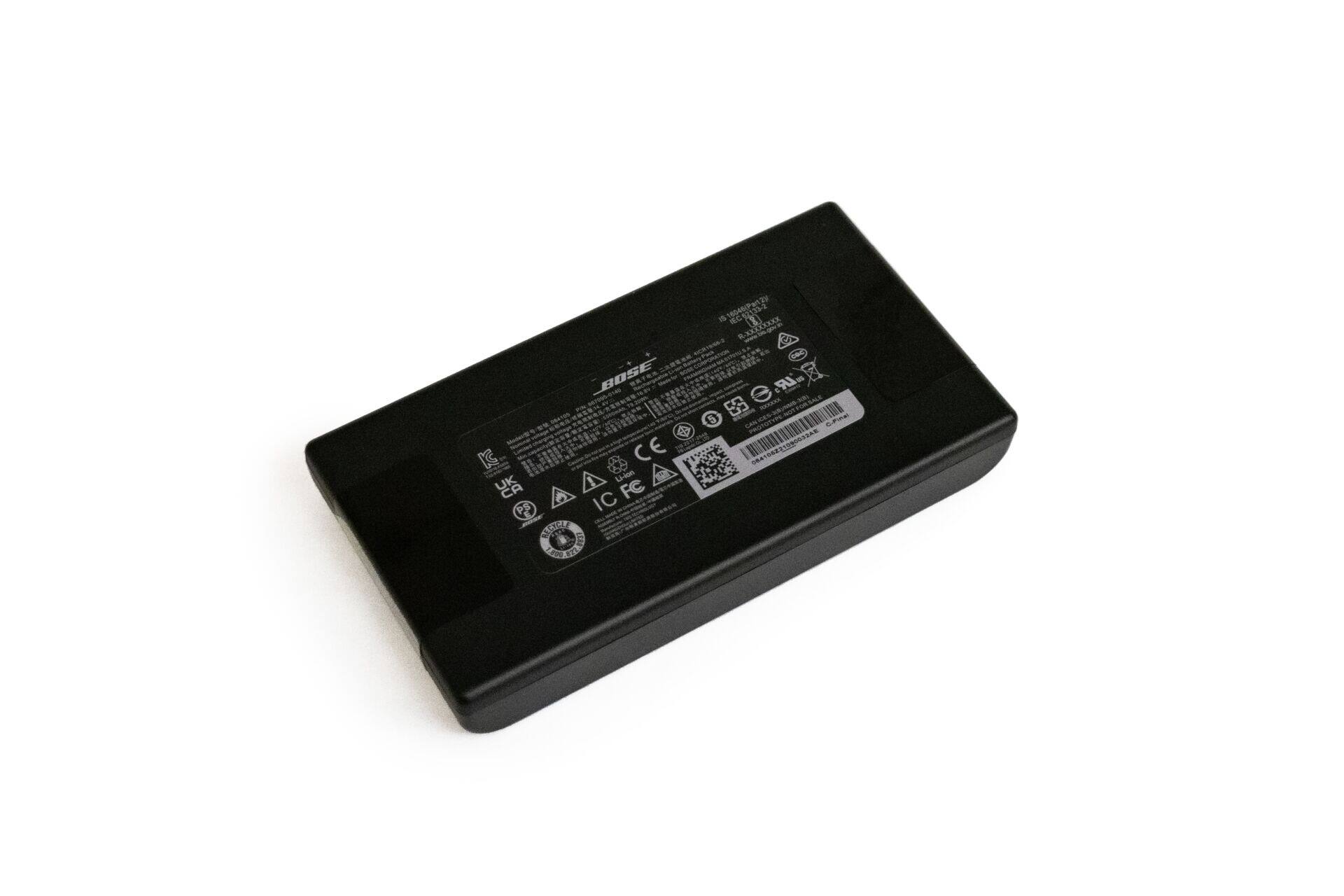 Alt View 1. Bose - Accessory Battery for S1 Pro+ PA System - Black.