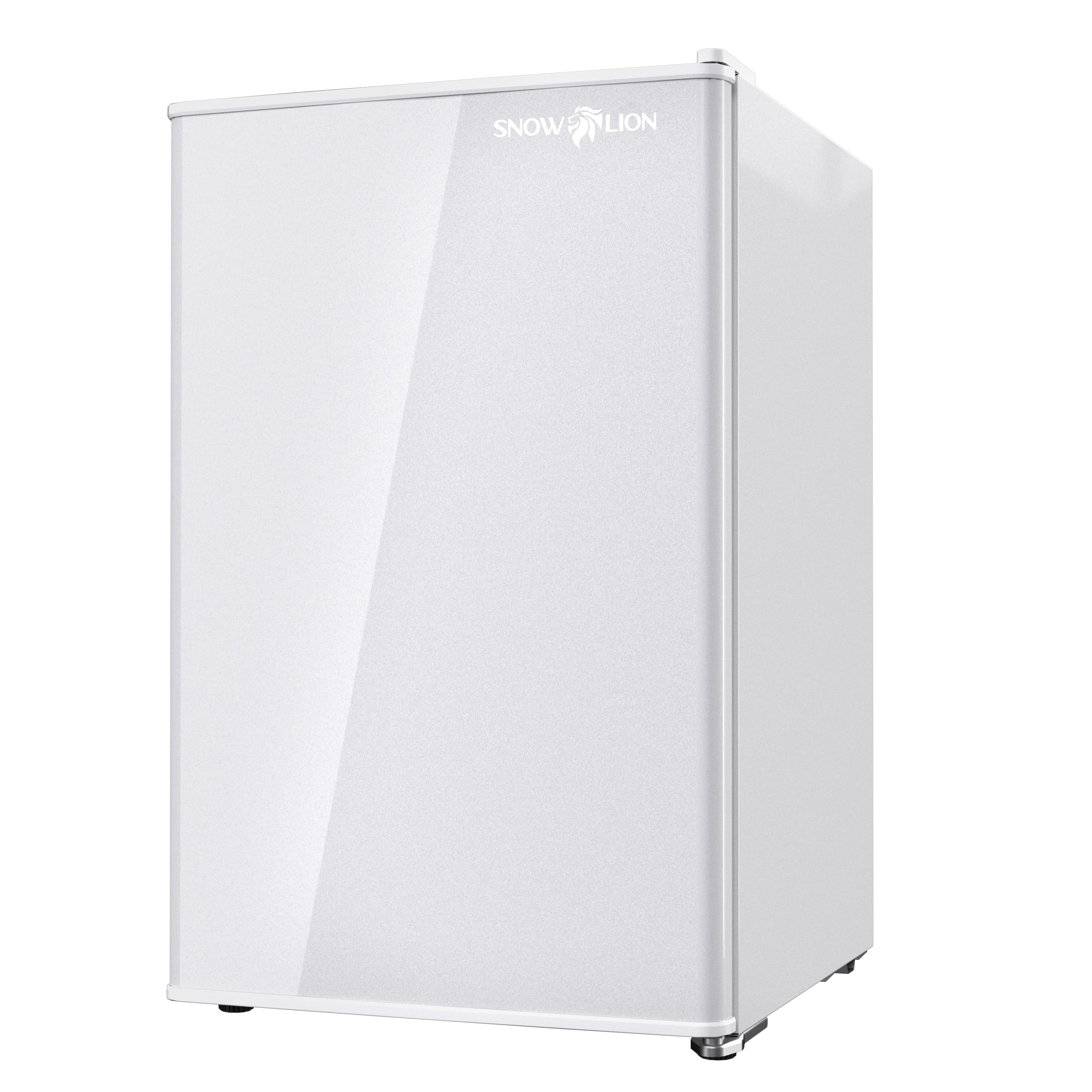 ProMounts - SnowLion 65 L (2.3 cu ft) Under-Counter Mini Fridge – Solid Door, Freestanding - White