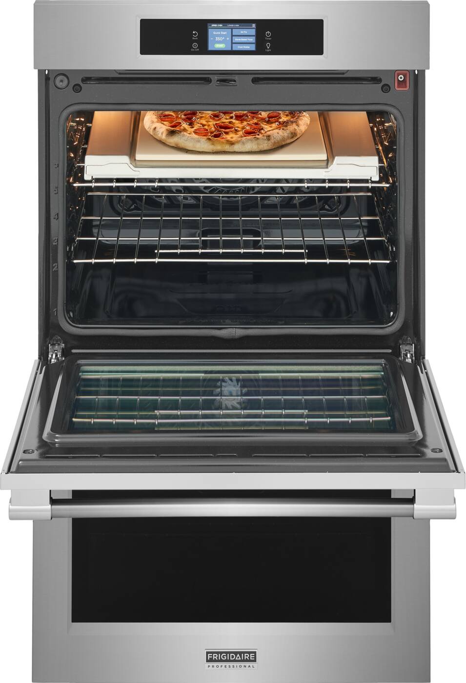 FRIGIDAIRE PROFESSIONAL

- Quick Bake
- 350°+
- 30 min