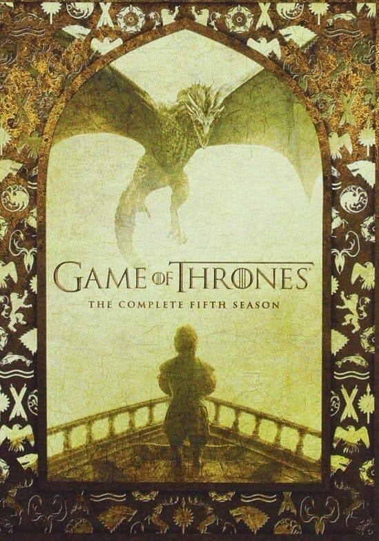 Front. Game of Thrones: The Complete Fifth Season (Box Set) [DVD].