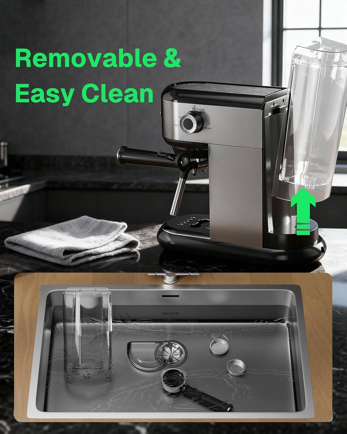 Removable & Easy Clean