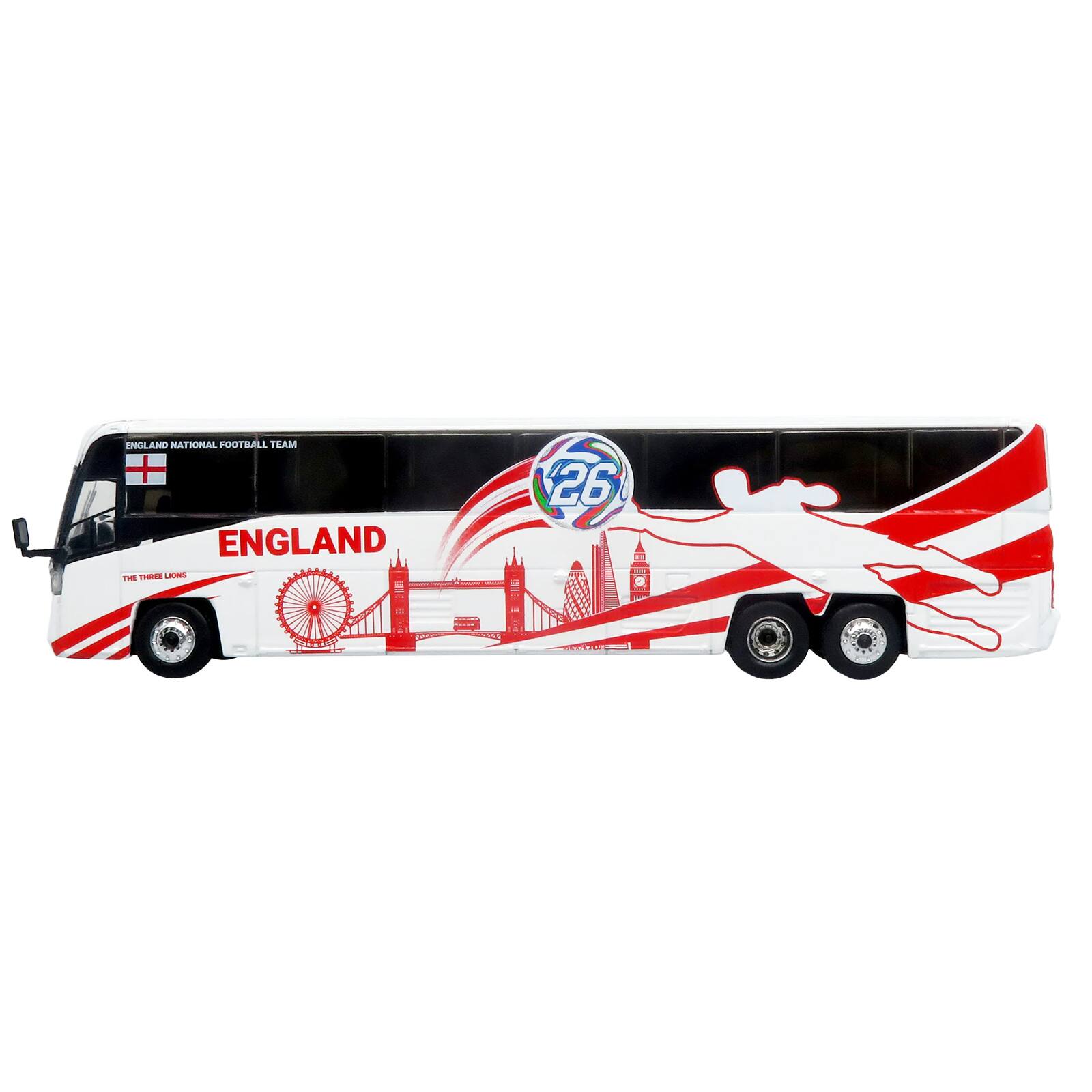 ENGLAND NATIONAL FOOTBALL TEAM  
ENGLAND  
THE THREE LIONS  
26