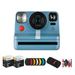 Polaroid - Now+ i-Type Instant Camera Bundle - Calm Blue