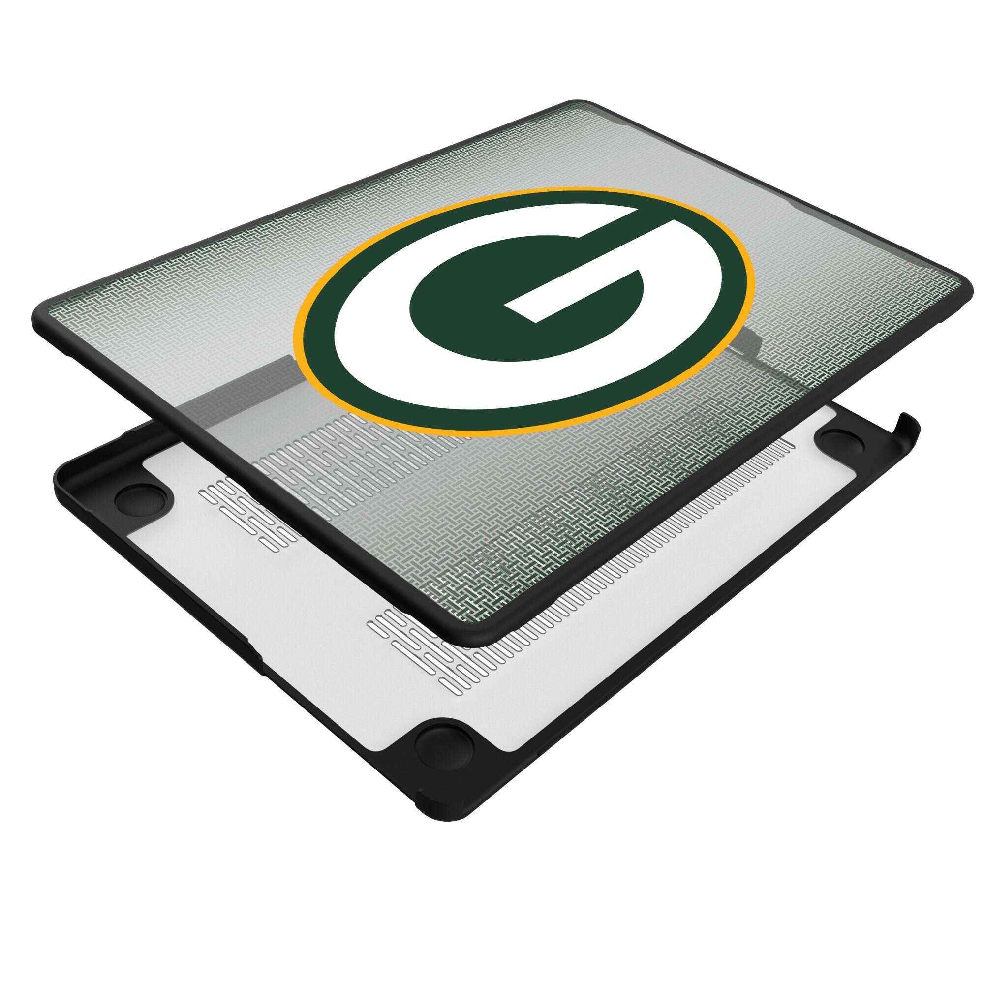 The text appears to be a jumbled version of the Green Bay Packers logo. The correct grouping and correction would be:

"GB"