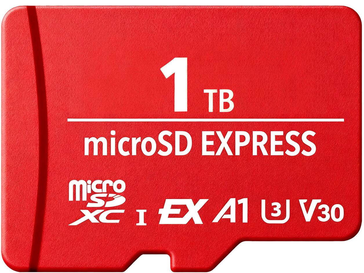 1 TB microSD EXPRESS  
microSD XC  
EX A1  
I  
3  
V30