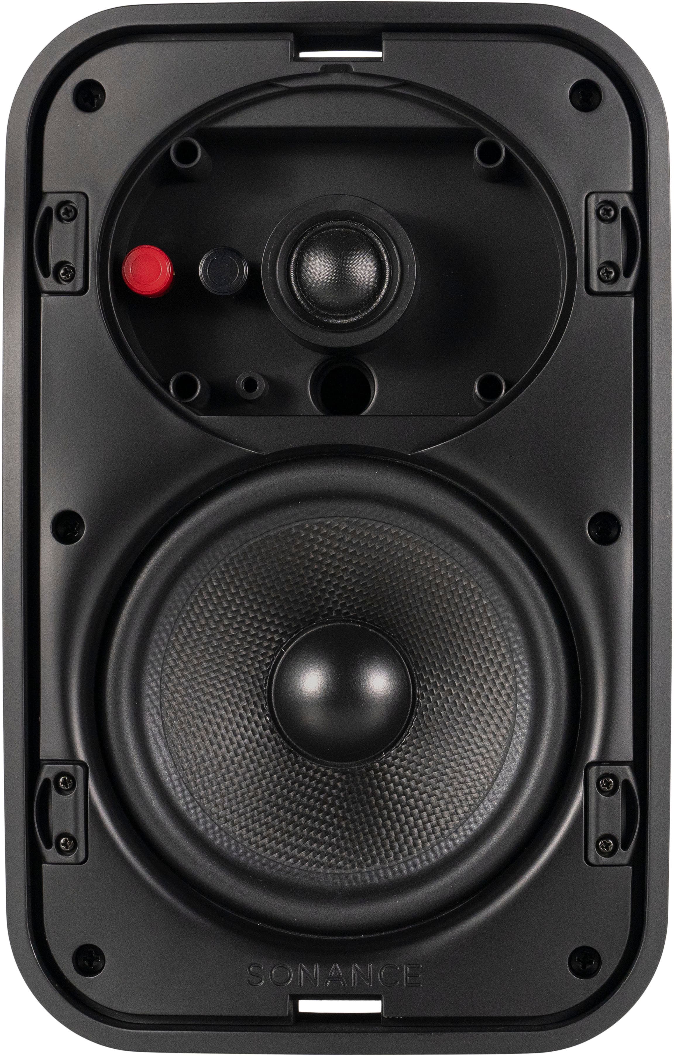 Angle. Sonance - MX52 - Mariner MX Series 5-1/4" 2-Way Outdoor Surface Mount Speakers (Pair) - Black.
