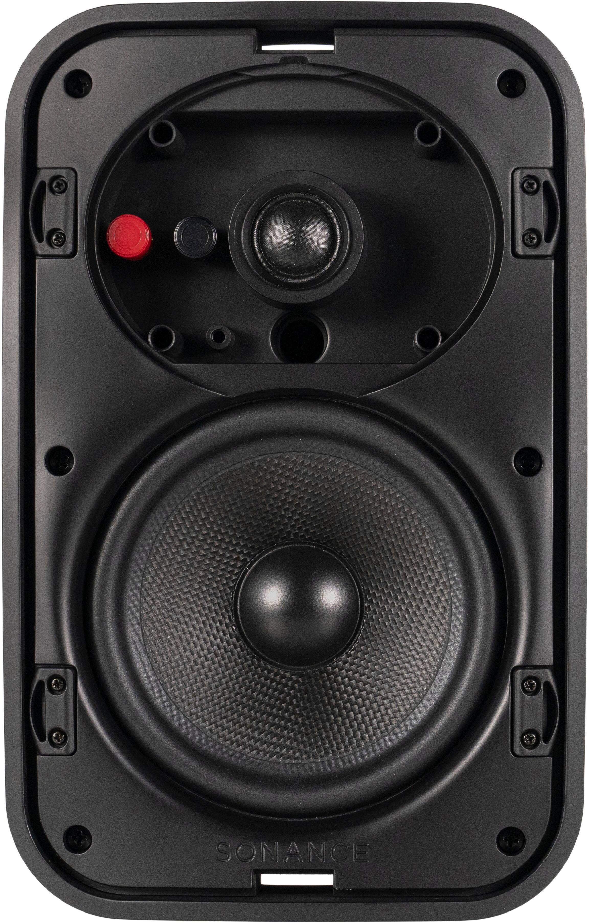 Angle. Sonance - MX52 - Mariner MX Series 5-1/4" 2-Way Outdoor Surface Mount Speakers (Pair) - Black.