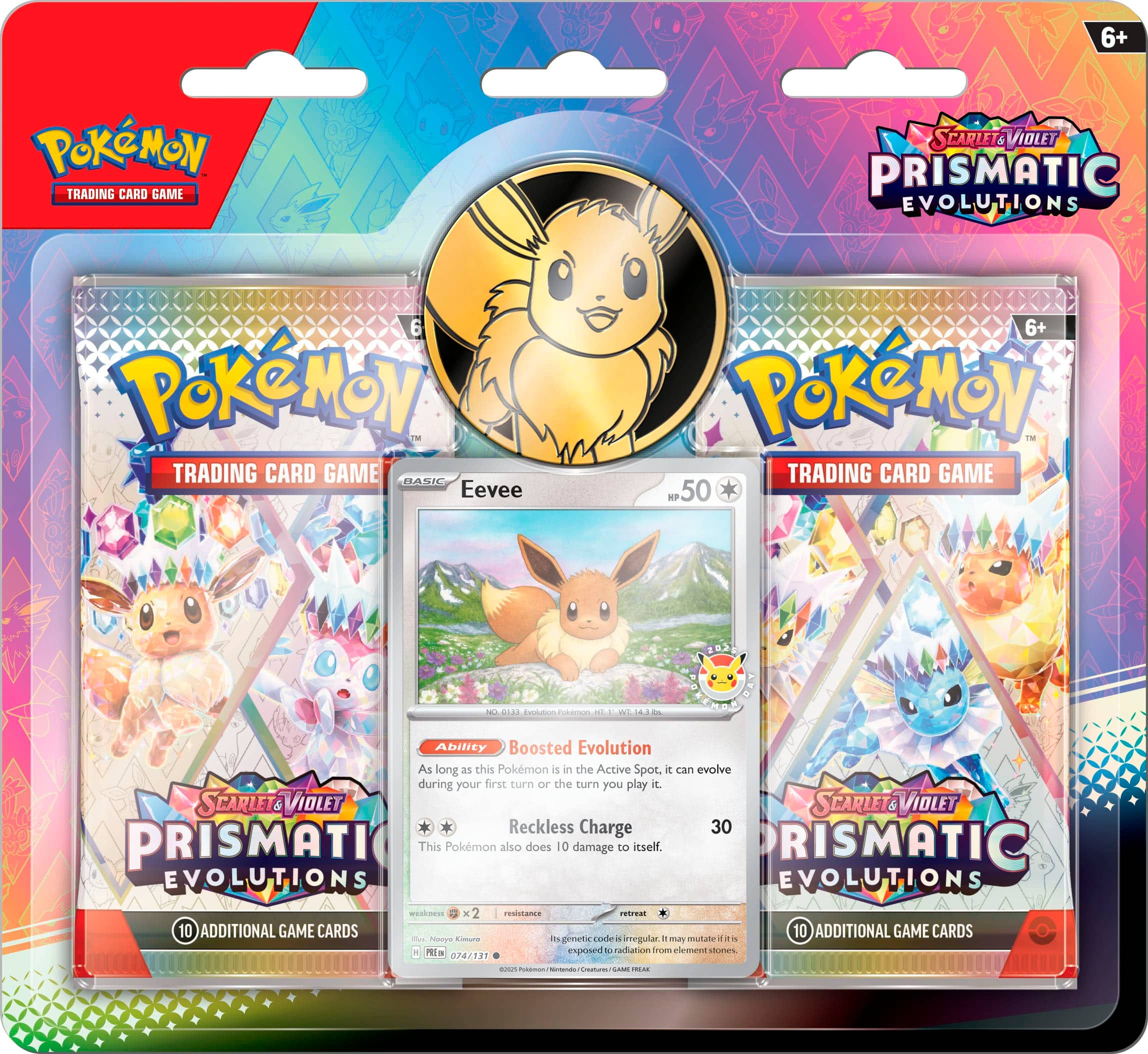Pokemon Trading Card Game: Prismatic Evolutions Starter Set (6+ Pokemon Cards)