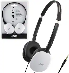 JVC - FLATS On-Ear Headphones HAS160W - White