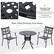Durable Cast Aluminum
Comfortable, light weight and durable cast aluminum is designed to have long service life
Patio Table Decorating Your Home