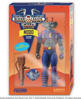 PopMarket - The Nacelle Company - Biker Mice From Mars - Modo Action Figure - Collectibles - Multicolor