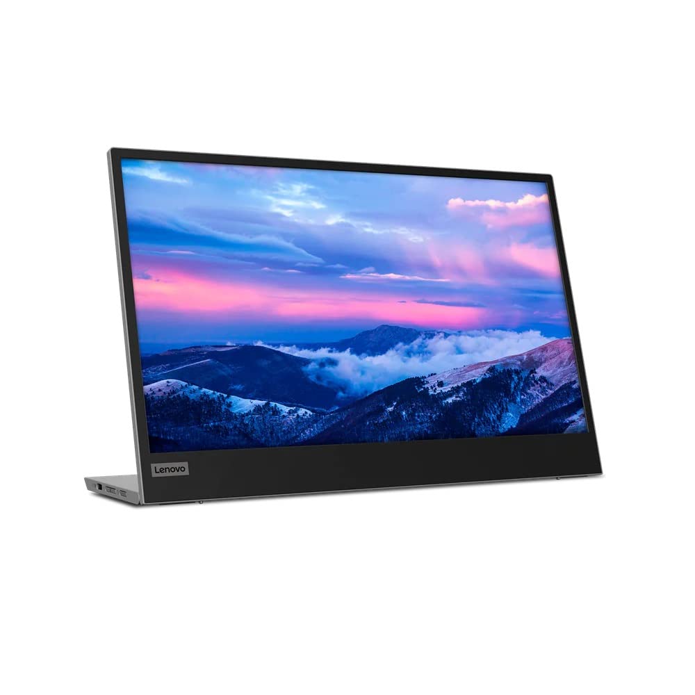 Alt View 7. Lenovo - Lenovo L15 15.6" Monitor 1920 x 1080 IPS 60Hz 6ms 205nits - Black.